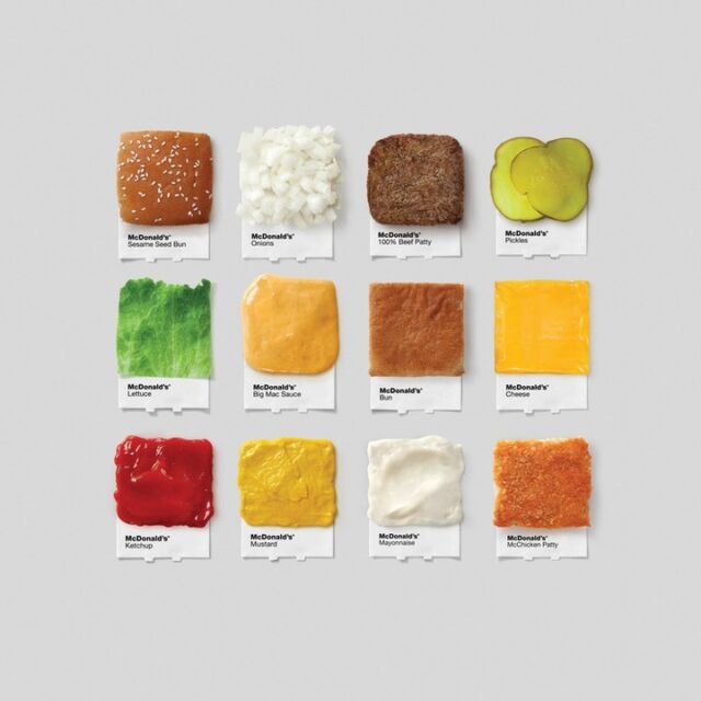 McDonald's gives us a unique twist, mashing two iconic styles together for an unforgettable ad. Combining the familiar with the unexpected, Mc Donalds and Pantone blend classic elements in a new way that makes it fun to see our favorite brand from an unexpected perspective.

Credit: We Are Young Agency