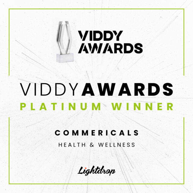 🏆🎬 We've struck Platinum at the Viddy Awards! 

Taking the top honor in 'Commercials: Health & Wellness,' it's all thanks to the incredible journey we've had with the brilliant minds at Kokoon as we collaborated to launch the groundbreaking Philips Sleep Headphones. Here's to setting the bar in creating content that not only informs but inspires. 

A big thank you to everyone involved and to the Viddy Awards for this incredible recognition! 🙌🏼

@viddyawards #poweredbyLightdrop